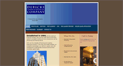 Desktop Screenshot of dericksleasing.com